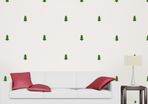 Pine Tree Wall Sticker, Christmas Tree Decal, Holiday decoration, Custom Kids wall, Home Decor, Gift Ideas, Nursery decor