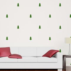Pine Tree Wall Sticker, Christmas Tree Decal, Holiday decoration, Custom Kids wall, Home Decor, Gift Ideas, Nursery decor