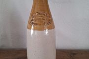 Vintage John Mackay &amp; Co of Edinburgh, Glasgow and Newcastle stoneware beer bottle