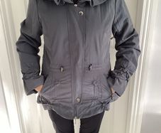Ladies Steel Grey lightweight Jacket. Size 8-10