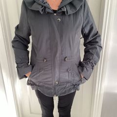 Ladies Steel Grey lightweight Jacket. Size 8-10