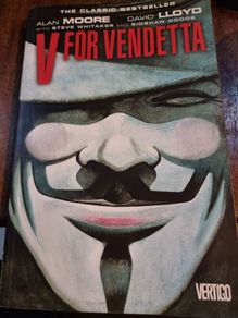 V for Vendetta graphic novel - Alan Moore and David Lloyd