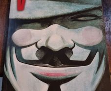 V for Vendetta graphic novel - Alan Moore and David Lloyd