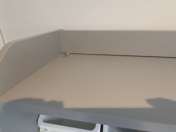 IKEA HAUGA grey high cabinet