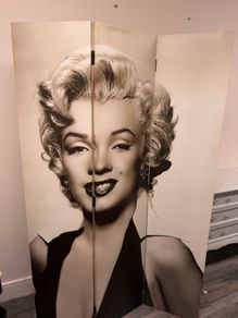 Marilyn Monroe Folding Room Divider