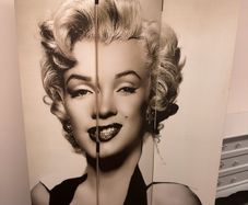 Marilyn Monroe Folding Room Divider