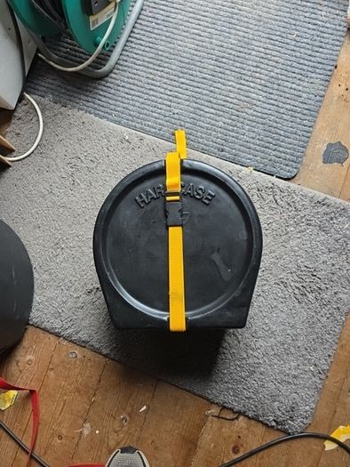 Drum Cases,2no 10" Mounted And 14"mounted.