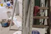 2 pvc windows 275 x 1480