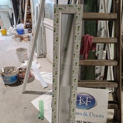 2 pvc windows 275 x 1480