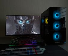 Full Setup Intel Core i7 Gaming PC  RTX 12GB MSI Gigabyte  27" Monitor  Ideal Christmas gift