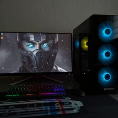 Full Setup Intel Core i7 Gaming PC  RTX 12GB MSI Gigabyte  27" Monitor  Ideal Christmas gift