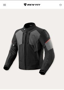 Revit motorcycle jacket (Black/Grey)