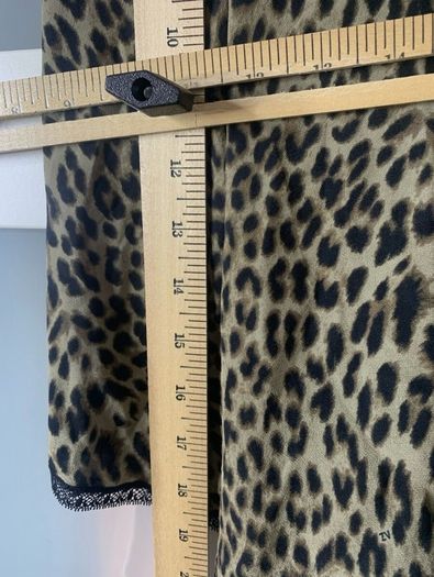 Zadig & Voltaire Womens Designer Cami Top Leopard Size Medium M