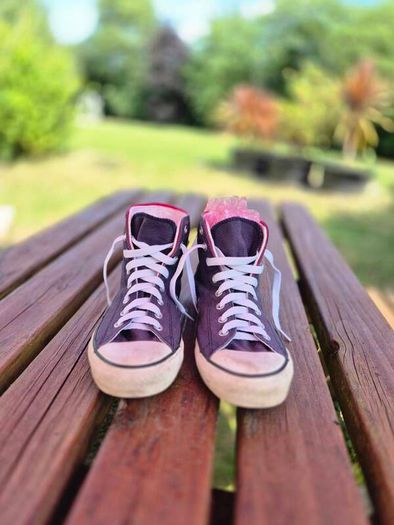Converse Double Tongue High Top Trainers, UK8, EU41, AV