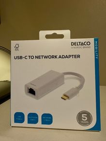 Usb-C To Network Gigabit Ethernet Adaptor