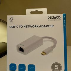 Usb-C To Network Gigabit Ethernet Adaptor