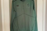 Canterbury IRFU Ireland Rugby Elite Mens 1/4 Zip fleece top