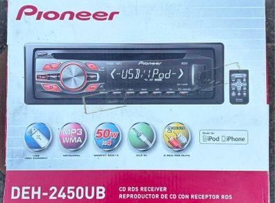 Pioneer DEH-2450UB Car Stereo CD USB AUX Boxed