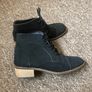 Black Ladies Ankle Boots Image 3