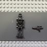 lego Star Wars sw1427 Commando Droid minifigure- Pearl Dark Gray Image 2