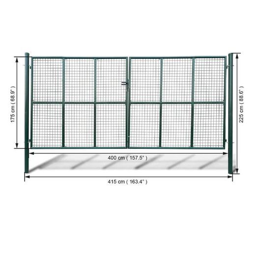 Mesh Garden Gate 400x175 cm