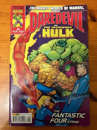 Comic: 'Daredevil And The Incredible Hulk' no. 5 / 2003