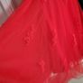 ROYAL QUEEN USA Collection Red Debutante Dress Sz 6 (Fit 8 UK) - Rrp 280 (New) Image 8