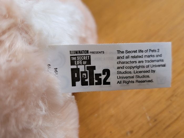 The secret life of pets 2 - dog collection - teddies