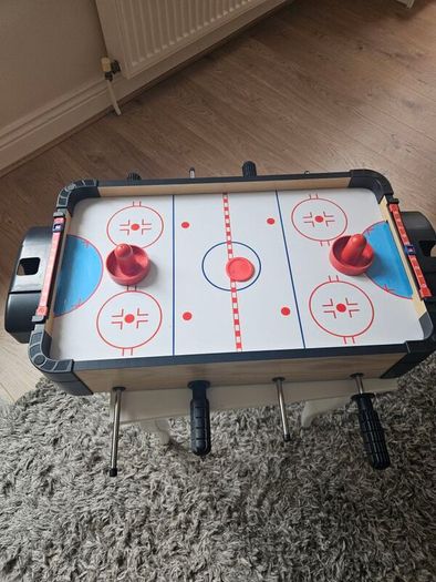 2-in-1 Football and Air Hockey Table Top
