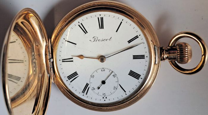 Lancashire Watch Co. Pocket Watch - Prescott & Vigil - 1909c