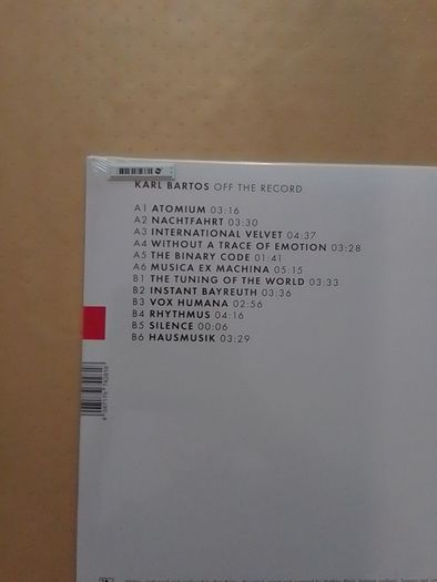 Karl Bartos LP+CD - Off The Record  (NEW)