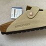 Camel suede leather Birkenstocks Size 39 Image 9