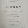 Carmen: Opera in Four Acts by Henry Hersee and George Bizet (PT127) Image 2