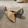 Silver heels with detail - new Image 3