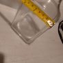 Art deco glass whiskey decanter with lid,,buyer collects or pays postage thank you, good patina condition,,sold as is, see pictures for condition,, Image 5
