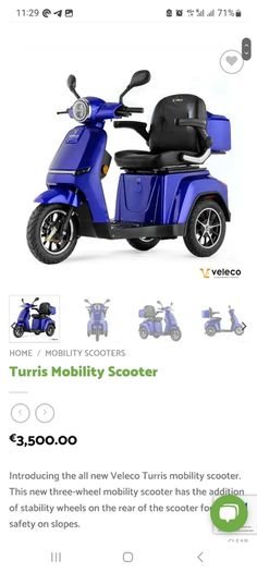 Veleco Turris Mobility Scooter