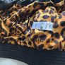 Negtiv - Insulated Bomber Jacket  Black 2d , Gold Leopard, 24k Gold Platted Zippers Image 6