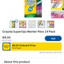 Crayola Super Tips 24 Markers Image 2