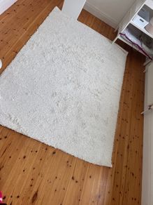 brand new white / beige rug