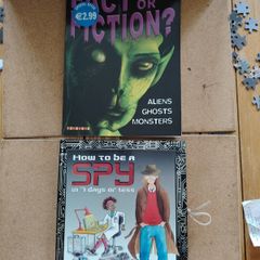 Children's Secret Agent & Mystery Trivia Book Bundle  2007 Perfect Condition