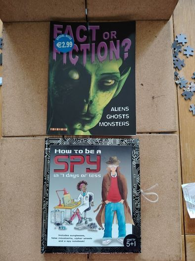 Children's Secret Agent & Mystery Trivia Book Bundle  2007 Perfect Condition