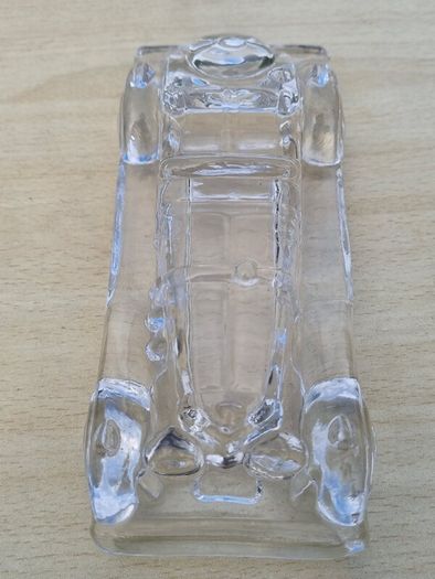 Vintage glass model Mercedes SSK