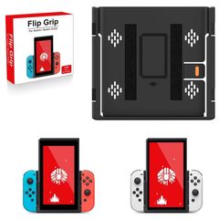 Grip Flip Vertical Bracket for NS OLED/Switch Game Console Joystick Controller Holder Stand for Nintendo Switch Accessories