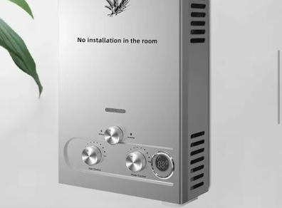 LPG liquefied petroleum gas water heater 6L liquefied petroleum gas propane butane water heater no electricity need it , just two battery , and water pressure must be 1.5bar