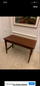 Mahogany Inlaid Side Table