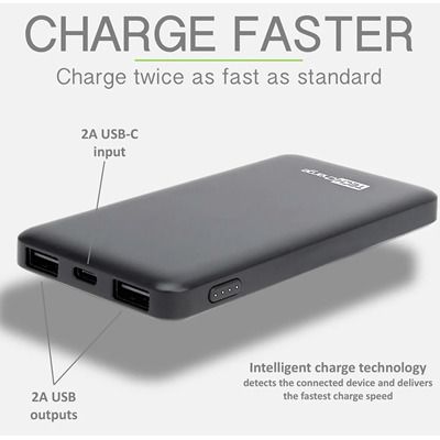 Powerbank 5000 mAh with Free Cable