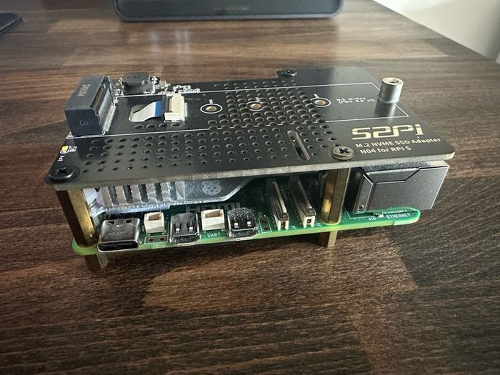 Raspberry Pi 5 8GB with NVME Pi Hat