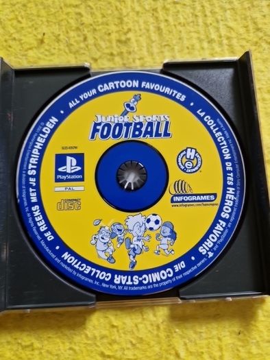 Junior Sports Football PlayStation1 Ps1 PlayStation2 Ps2 games Original