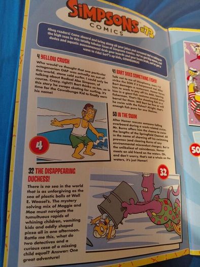 Simpsons comic