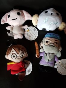 set of 4 harry potter keyrings